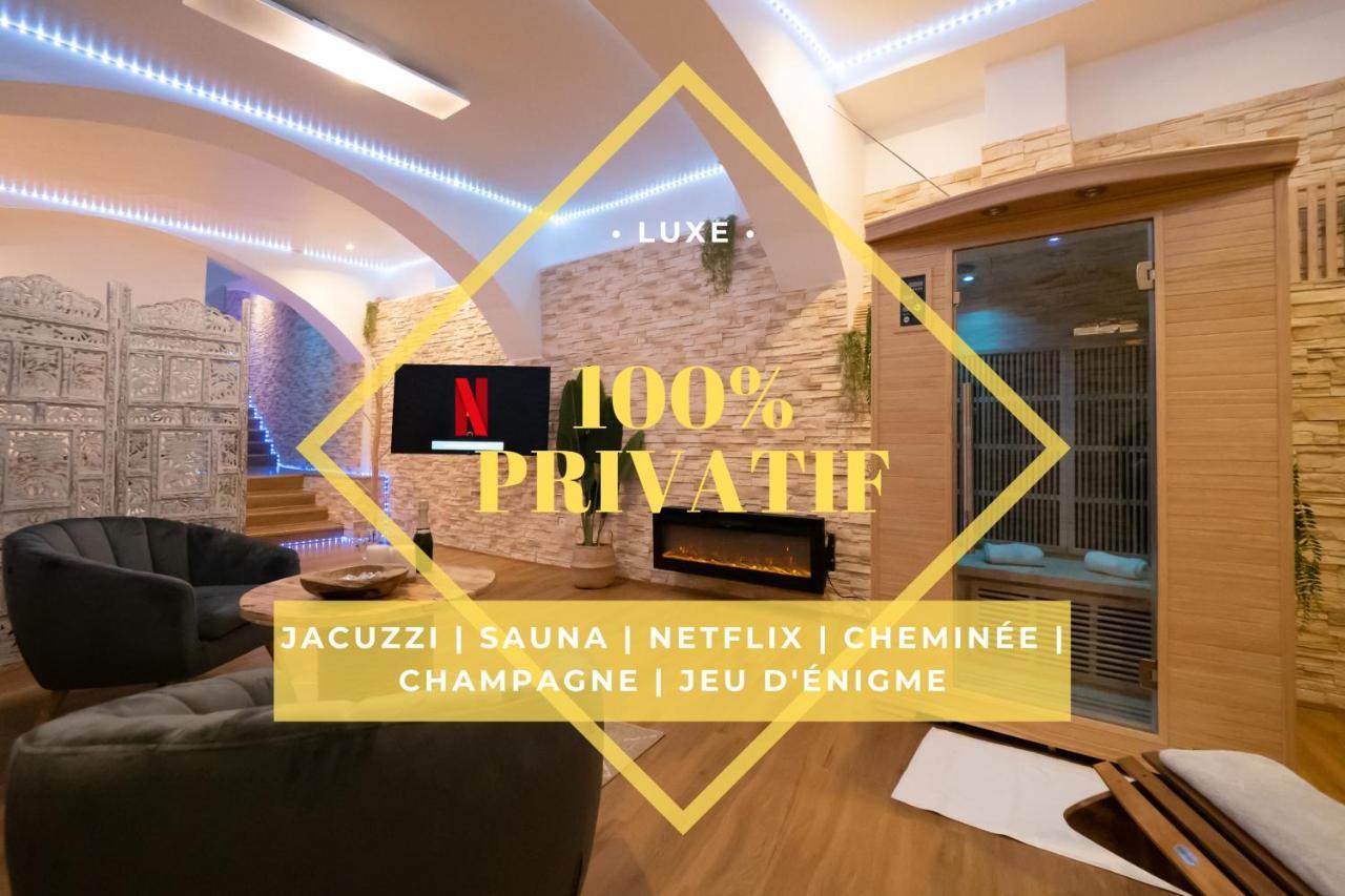Le Spa De La Cathedrale - Jacuzzi - Sauna - Champagne - Netflix - Wifi Troyes Zewnętrze zdjęcie